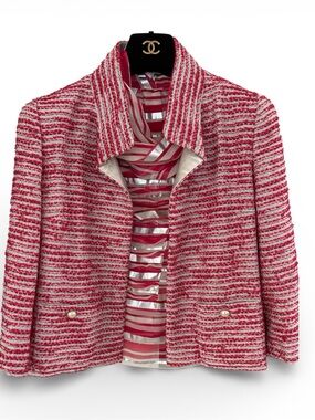 Vintage Chanel Spring 2001 (01P) Runway Tweed Jacket